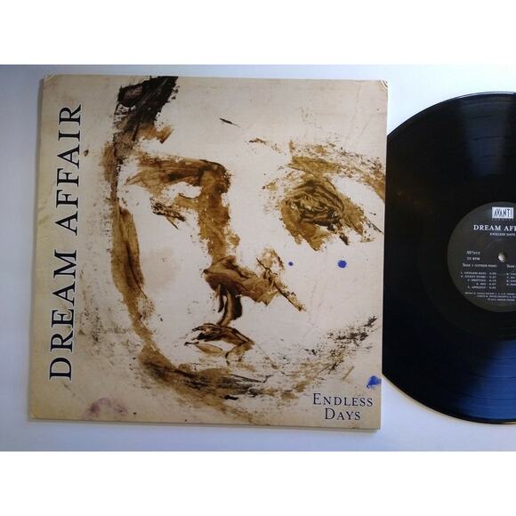 Dream Affair Endless Days Vinyl LP Record Album Insert Post-Punk Goth Rock Ltd - Picture 4 of 5